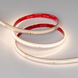 Светодиодная лента герметичная SPI-COB-PS-X378-14mm 24V Warm3000-PX63-BPT (7 W/m, IP67, 5m) (Arlight, бегущий огонь) 041742