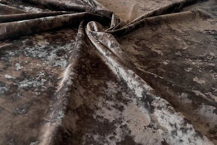 Велюр Джес 30 темно-коричневый