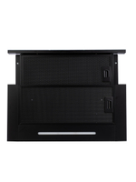 Кухонная вытяжка MACBI B-MTA-G60GW BL1200м3/ч Черная, Жесты+Wi-Fi, авто выдвижная