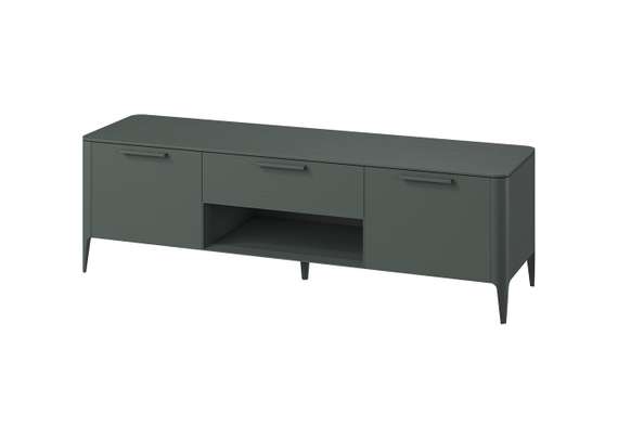 Тумба Type oak под ТВ ширина 180 см (темно-серый)