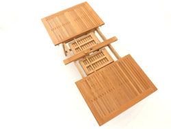 Neapel 240-320, стол обеденный натуральный, тик