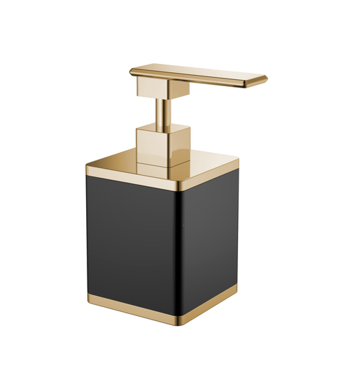 Boheme Диспенсер черный-золото
