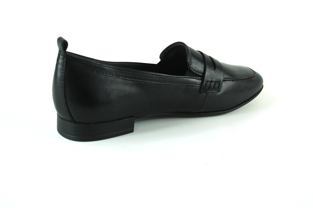 Лоферы Tamaris Comfort, женские, всесезонные, натуральная кожа черный