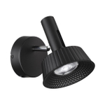 6643/7WL HIGHTECH ODL24 000 черный/металл/акрил Настенный светильник (выкл на корпусе) IP20 LED 10W 3000K 220V MALI