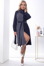 Платье "Королева красоты" (синее/полоска) П7405 LT Collection (Акция)