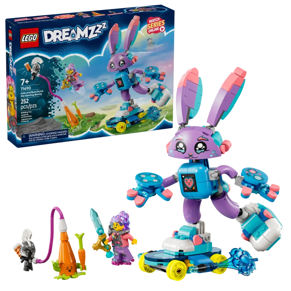 Конструктор LEGO DREAMZzz 71490 Иззи и Банчурро - игровой кролик