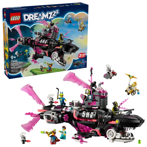 Конструктор LEGO DREAMZzz 71500 Кошмарная подводная лодка-акула