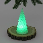 Сувенир с подсветкой «Волшебная красавица» 12 см, Белый (работает от батареек LR44*3)