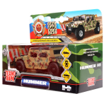 Модель ин. мет. "Hummer H-1 пикап" 12см. двери, багаж. SB-18-09-H1-M(GY)-WB (Технопарк)