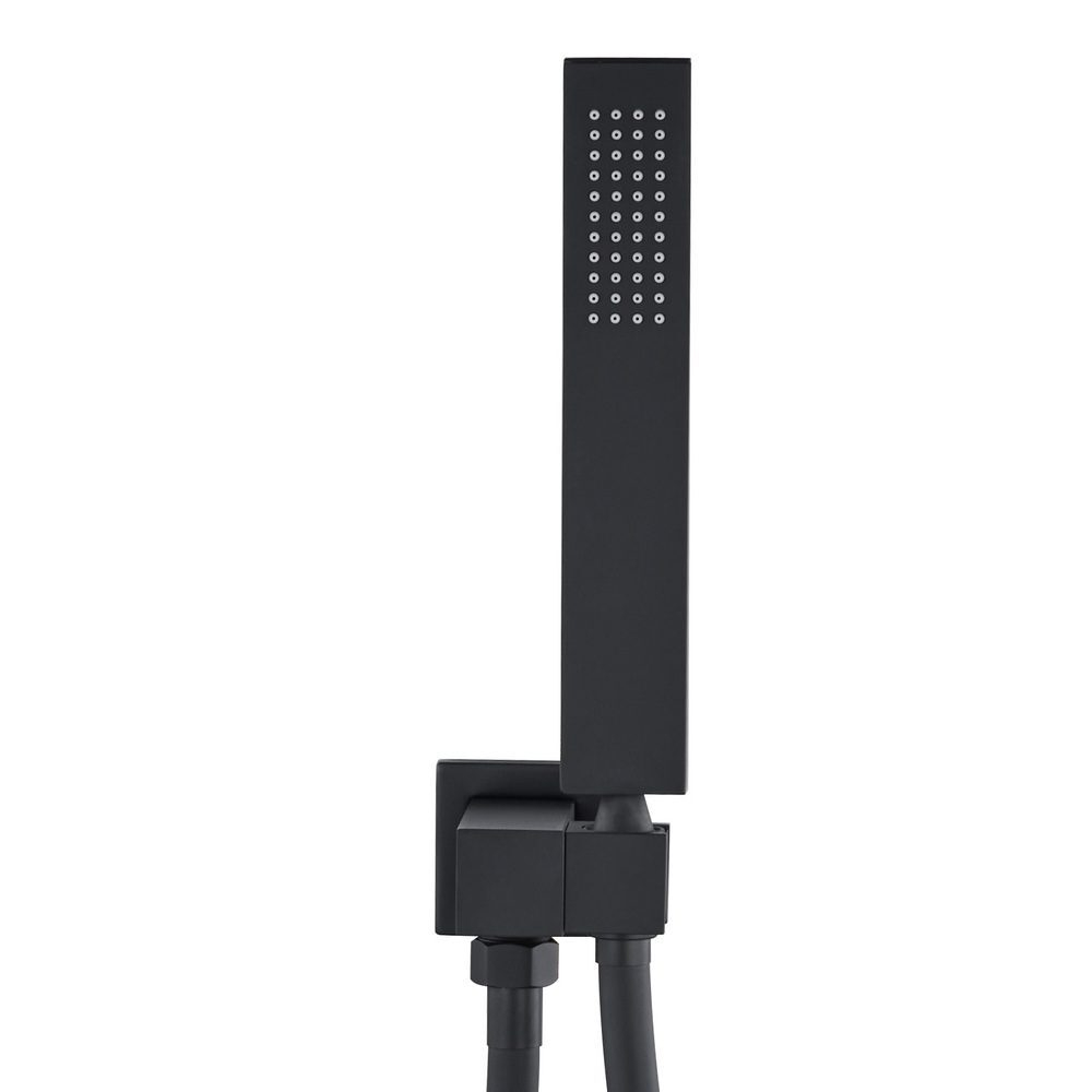 Душевой комплект Black&White Universe UK8330B 1 режим, матовый черный
