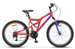 Велосипед 24" Stels MUSTANG  v-br, неоново-красный