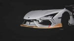 Карбоновая губа переднего бампера для LAMBORGHINI REVUELTO 2023+ Ламборгини