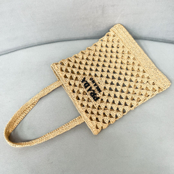 Prada Crochet Tote Bag