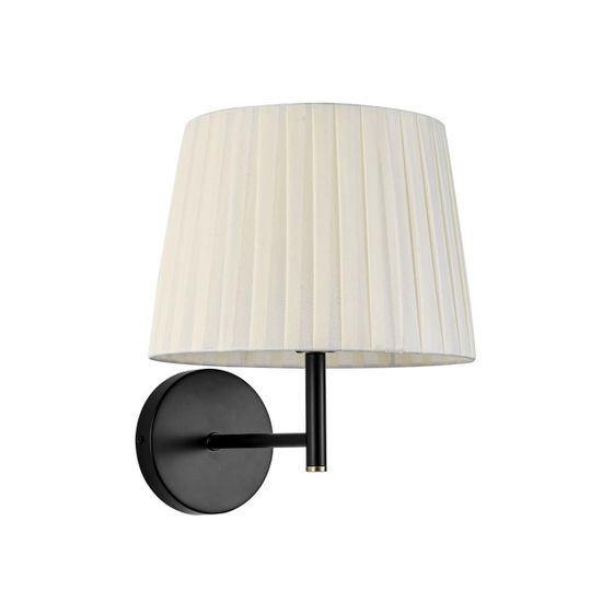 8302/1W MODERNI бронза/черный/бежевый, металл/текстиль Бра E27 1*60W 220V TUNE