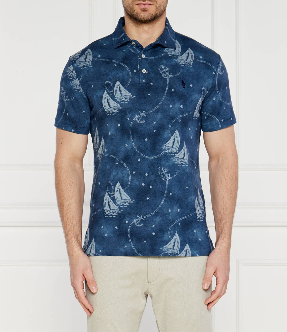 Поло POLO RALPH LAUREN - голубой(710941436)