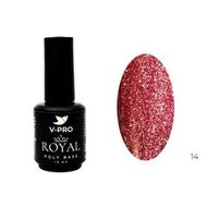 14 Poly Base ROYAL V-PRO 15мл NEW