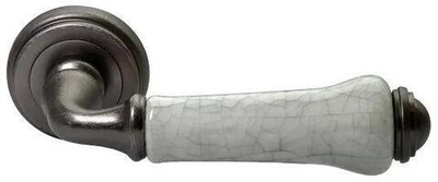 Ручка дверная MH-41-CLASSIC серебро старое матовое/серый