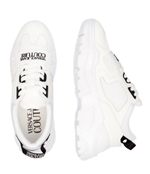 Кожаные кроссовки fondo speedtrack Versace Jeans Couture - белый(77YA3SC4ZP325)