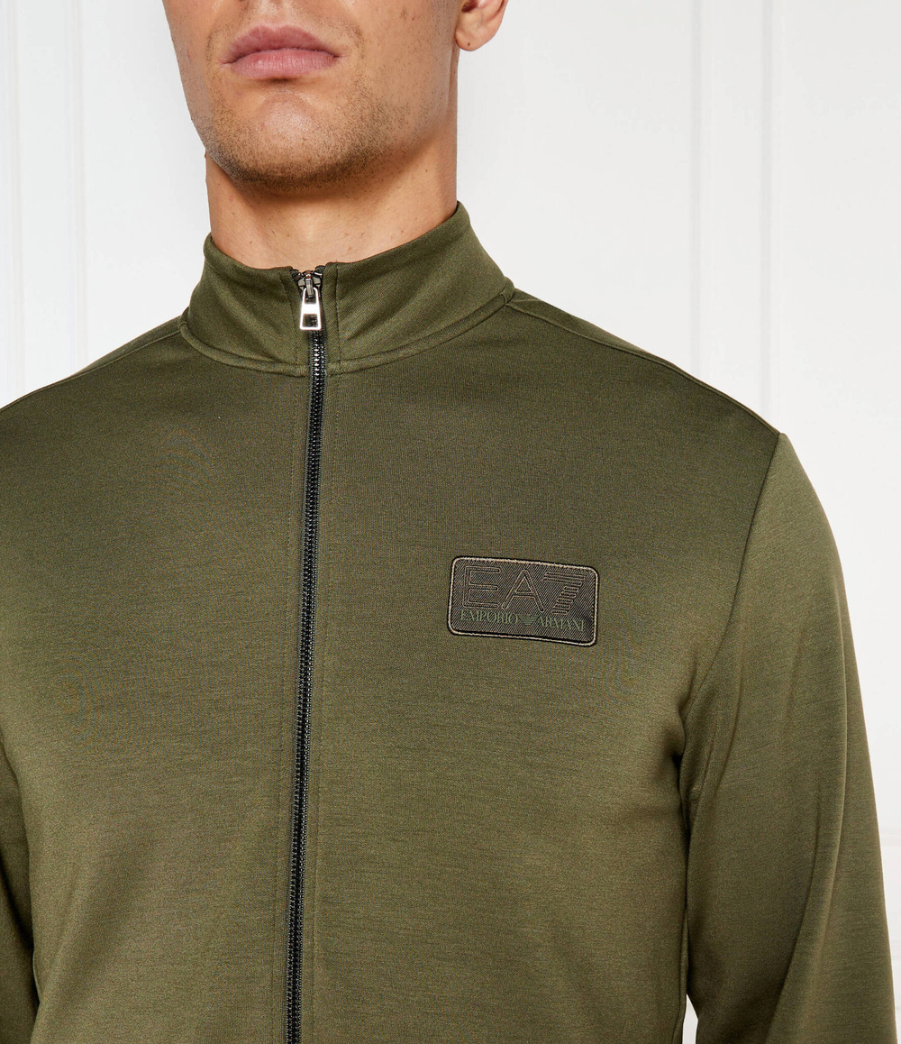 Худи EA7 - оливковый(6DPM83 PJZKZ)