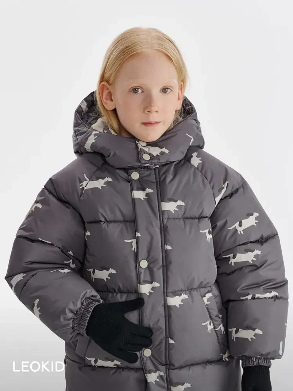 Перчатки Leokid Cleo Black Coal
