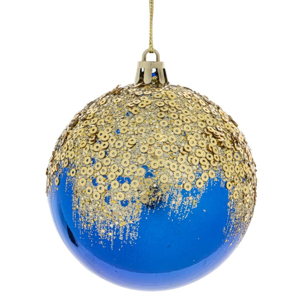GAEM Набор из 12шт Украшение новогоднее "Шар", D 8 см, L35 W27 H8,5 см