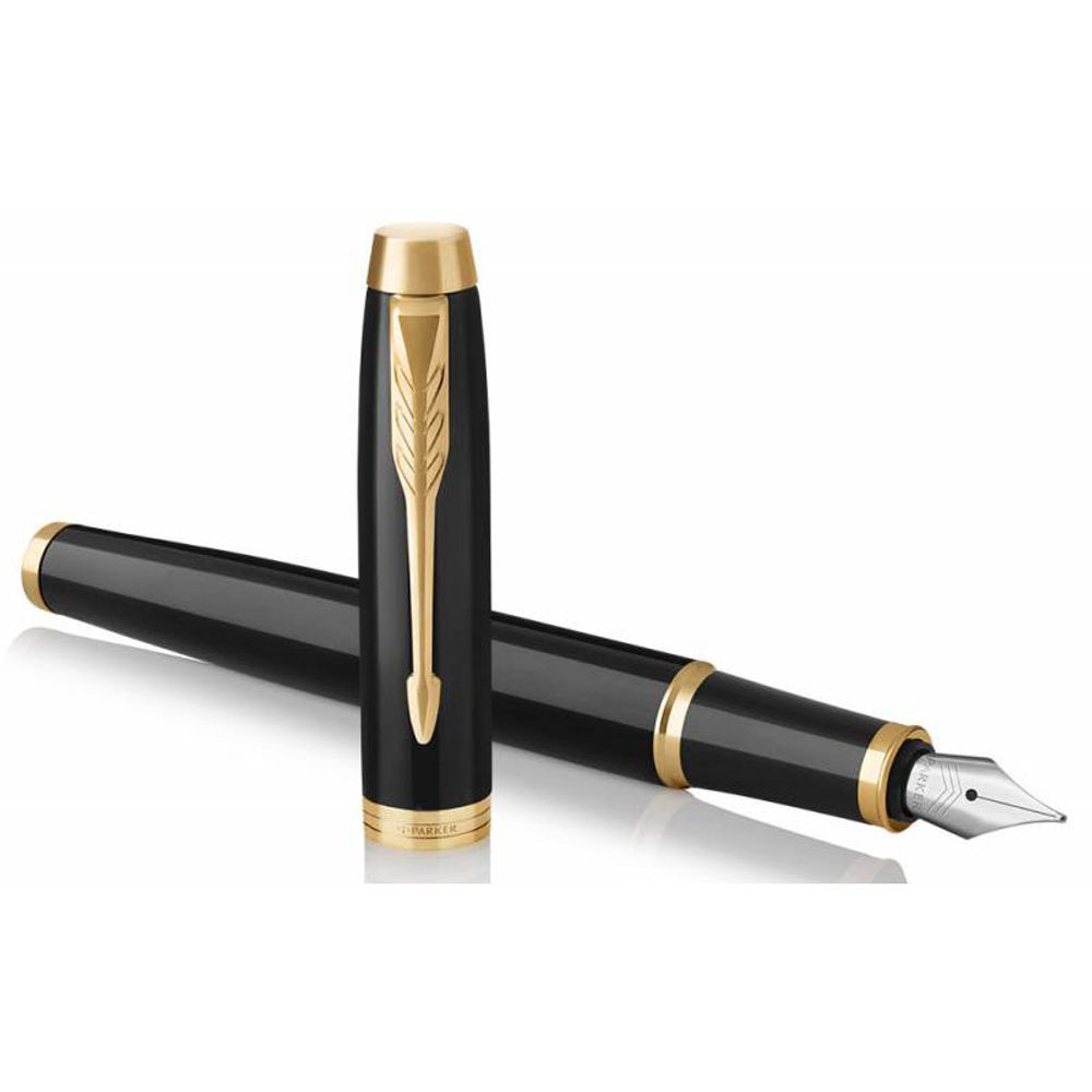 Перьевая ручка Parker IM Core F321 Black GT сталь F (1931645)