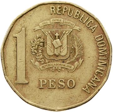 1 песо 1992-2008 Доминикана
