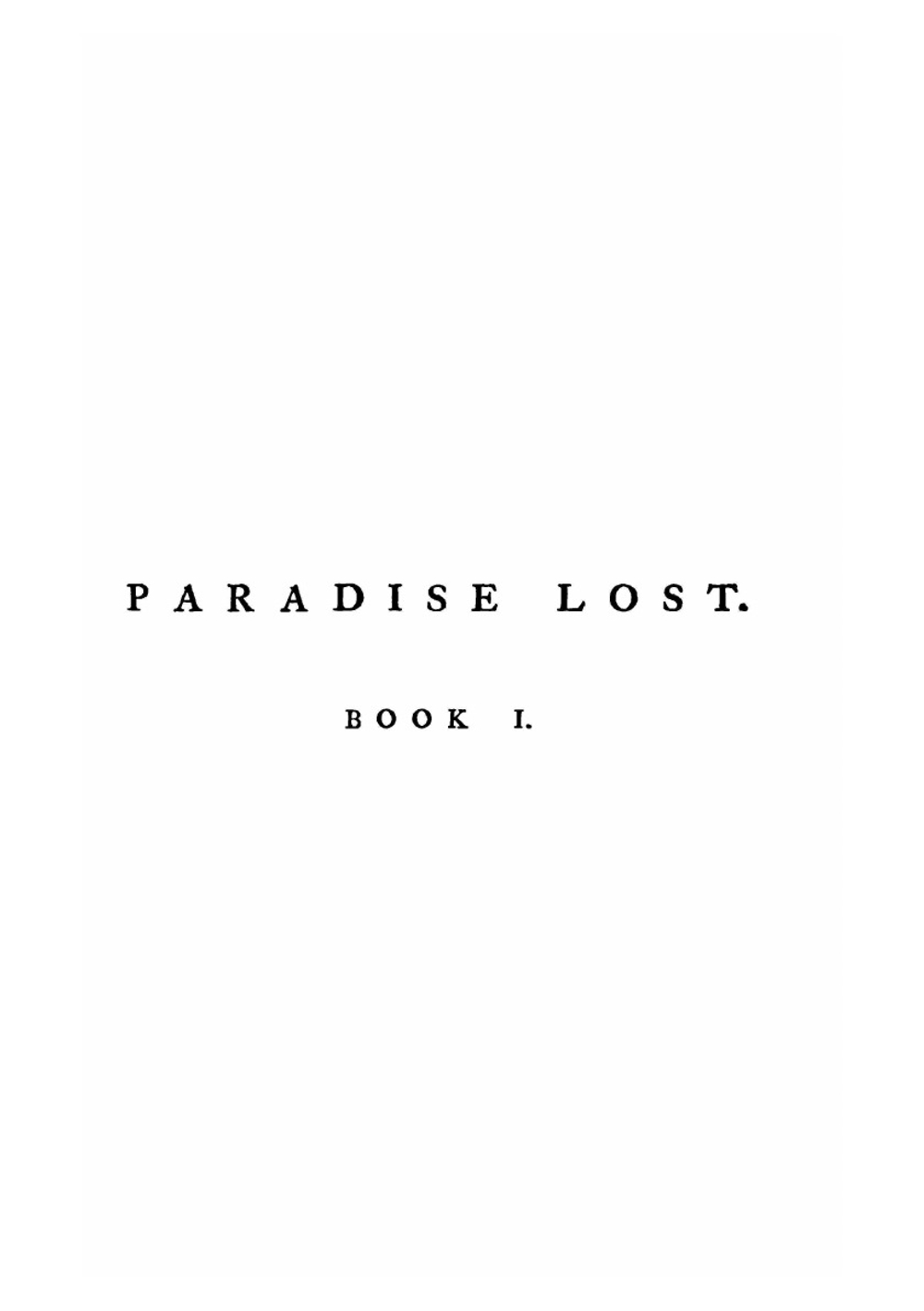 Paradise lost. With 24 engravings from the most interesting passages in the poem, and a portrait of the author, from the designs of Henry Richter; the prints will be engraved by John Richter | Milton John
