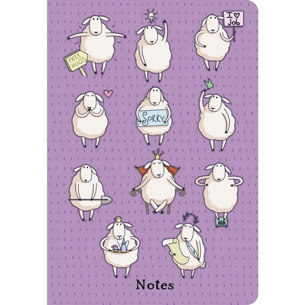 Тетрадь А5 32л. клетка "Funny Stories (5)" (Эксмо)