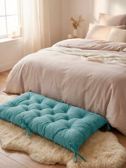 Подушка на скамью, подоконник, обувницу 100х45 см