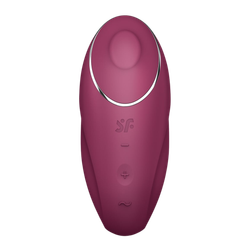 Стимулятор клитора с пульсацией и вибрацией Satisfyer Tap&Climax 1