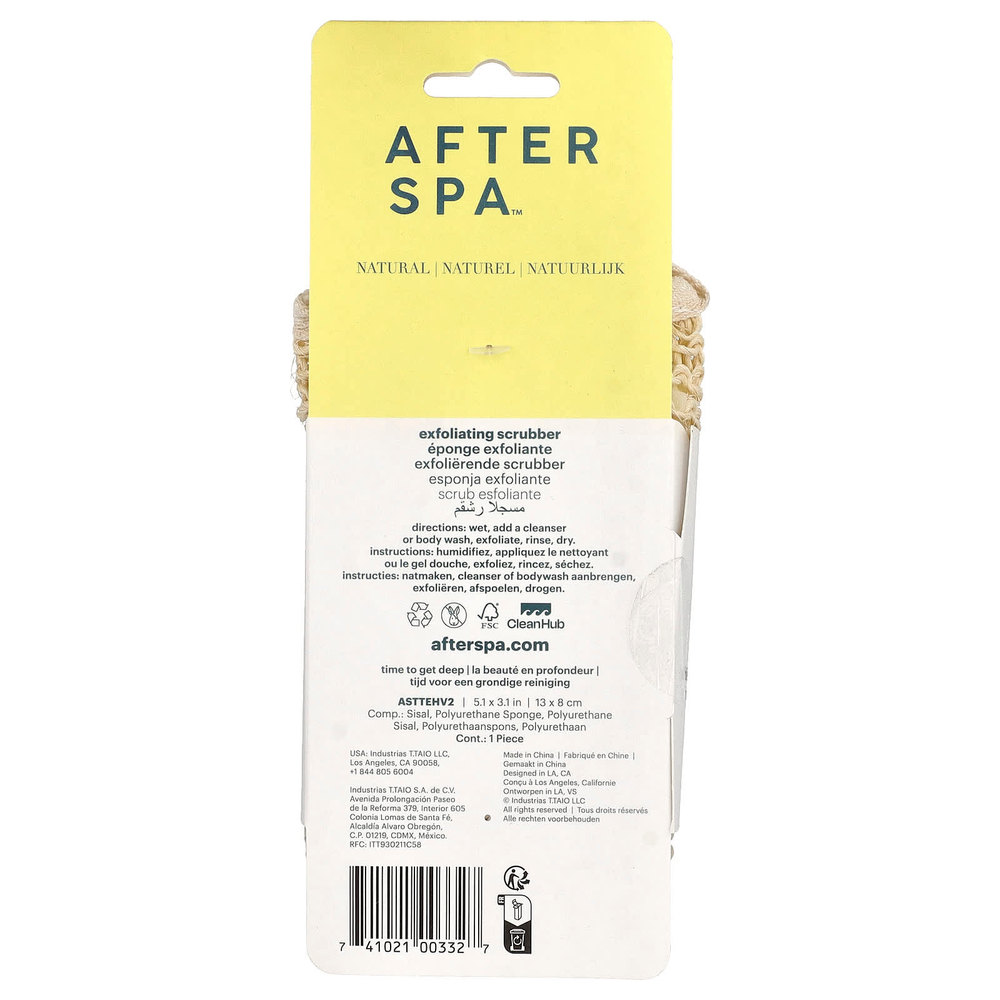 AfterSpa, отшелушивающий скраб, 1 шт.