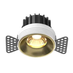 Встраиваемый светильник Раунд / Round 12 Вт 3000 К 50° Technical dl058-12w3k-trs-bs