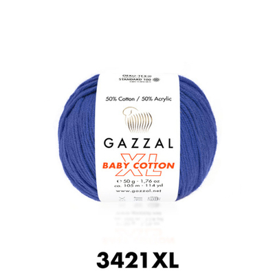 BABY COTTON XL, василёк