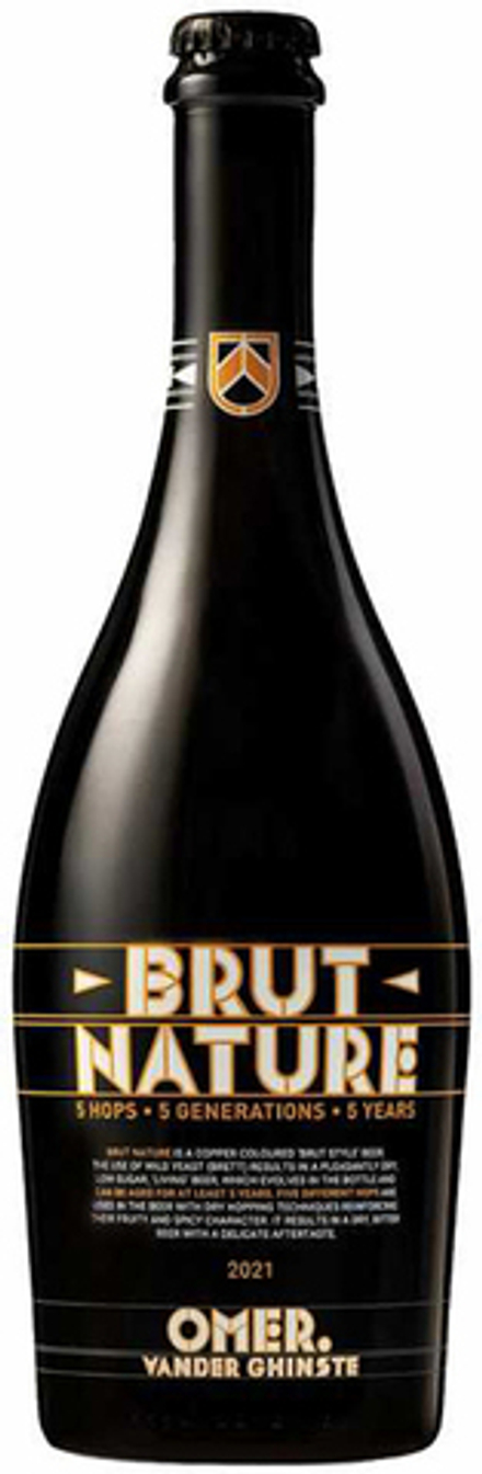 Пиво Вандер Гинст Омер Брют Нейче / Vander Ghinste Omer Brut Nature 0.75 - стекло