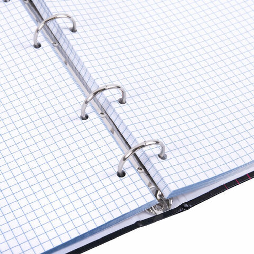 Тетрадь на кольцах А5 165х215 мм, 120 листов, твердый картон, клетка, BRAUBERG, "Anime Girl", 404711