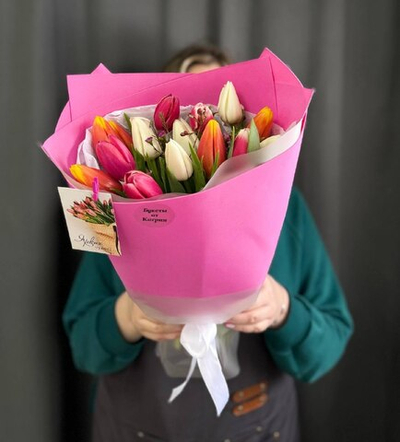 Букет из тюльпанов №7