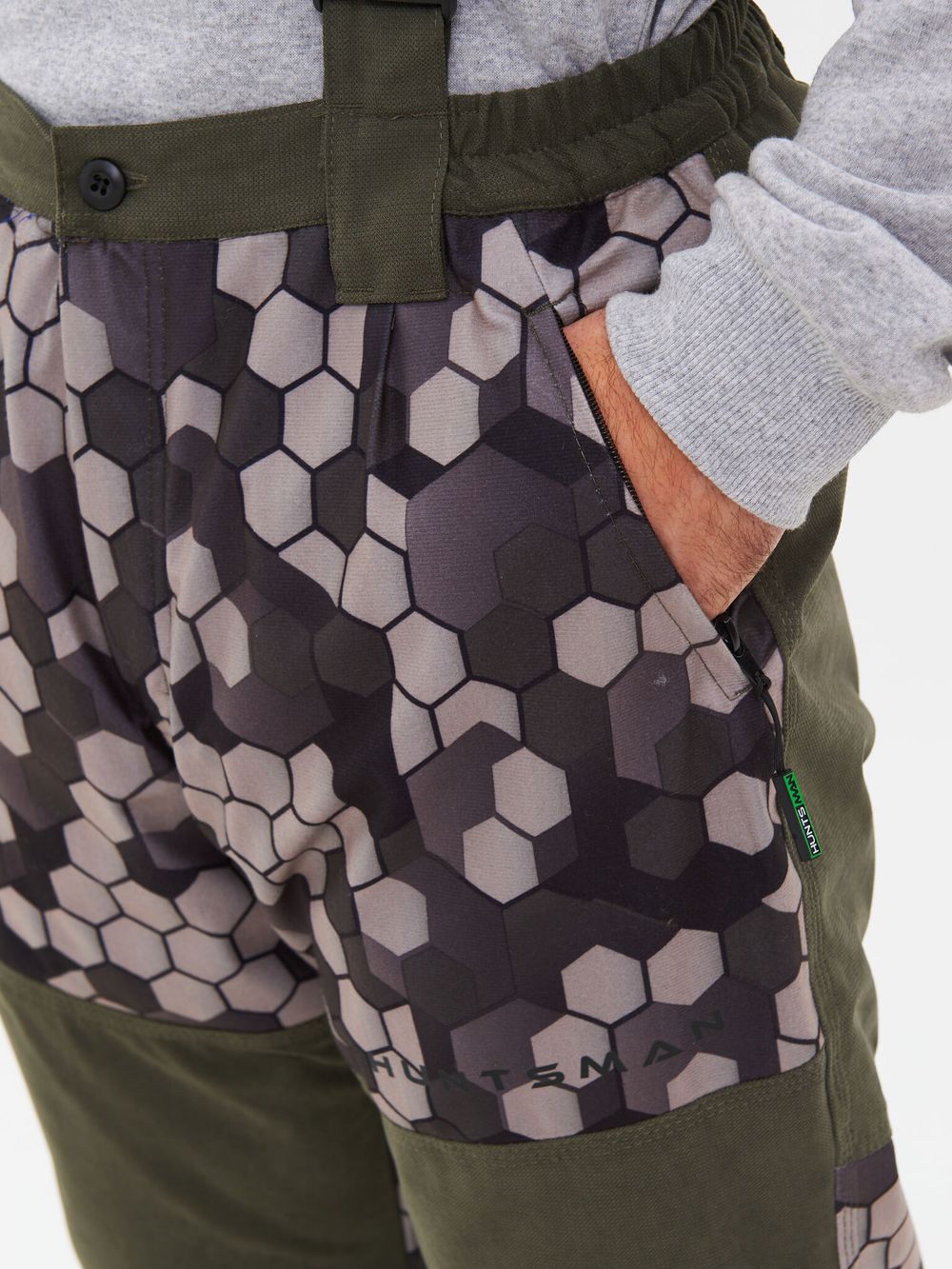 Костюм демисезонный Горка-Люкс ткань Исландия/Алова цвет Хаки/КМФ 002