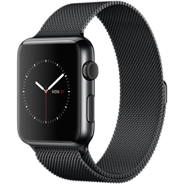 Ремешок из нержавеющей стали COTEetCI W6 MAGNET Band (WH5203-GC) для Apple Watch 44мм/ 42мм Графитовый