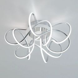 Citilux Джемини Смарт CL229A151E RGB Умная люстра Хром