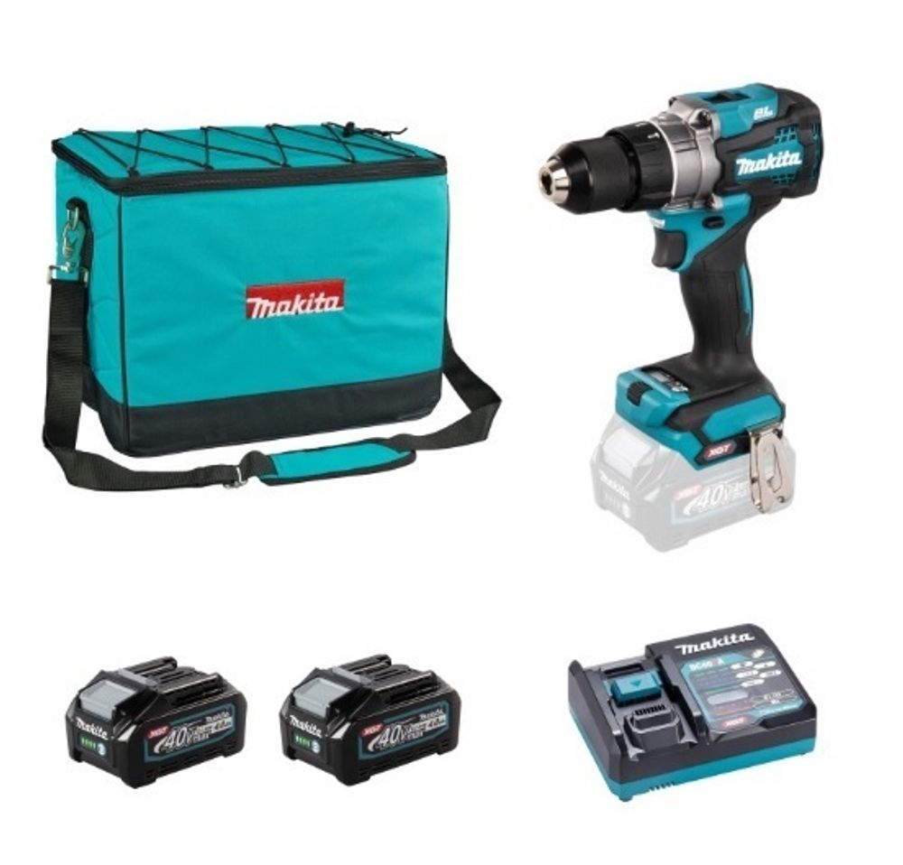 Набор для рыбалки Makita (DF001GZ+DC40RA+2xBL4040+Сумка)