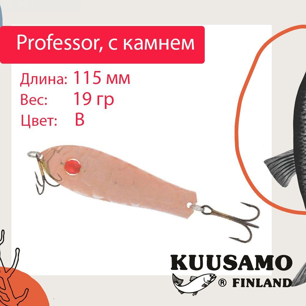 Блесна для рыбалки Kuusamo Professor