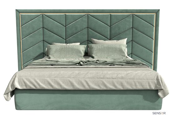 Кровать Миссони с широким изголовьем