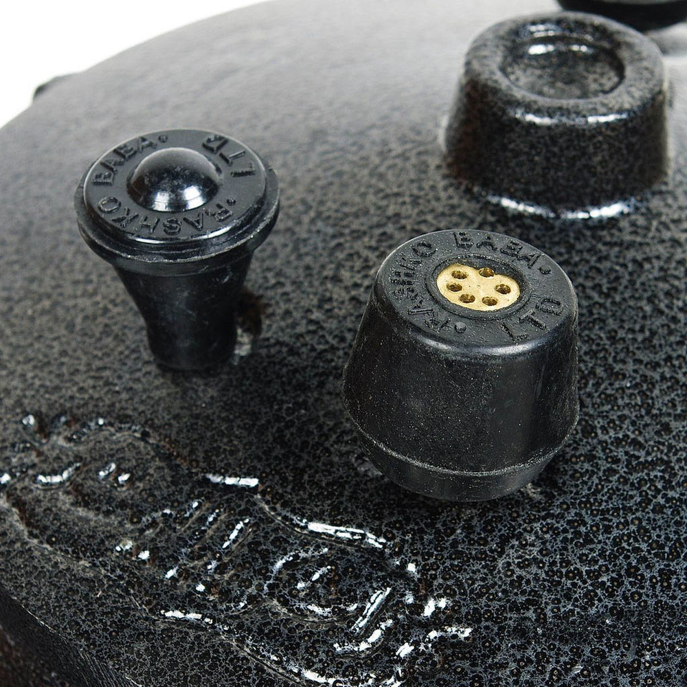 Казан афганский алюминий, 10 л, с крыш, с ручками, чер, ach10