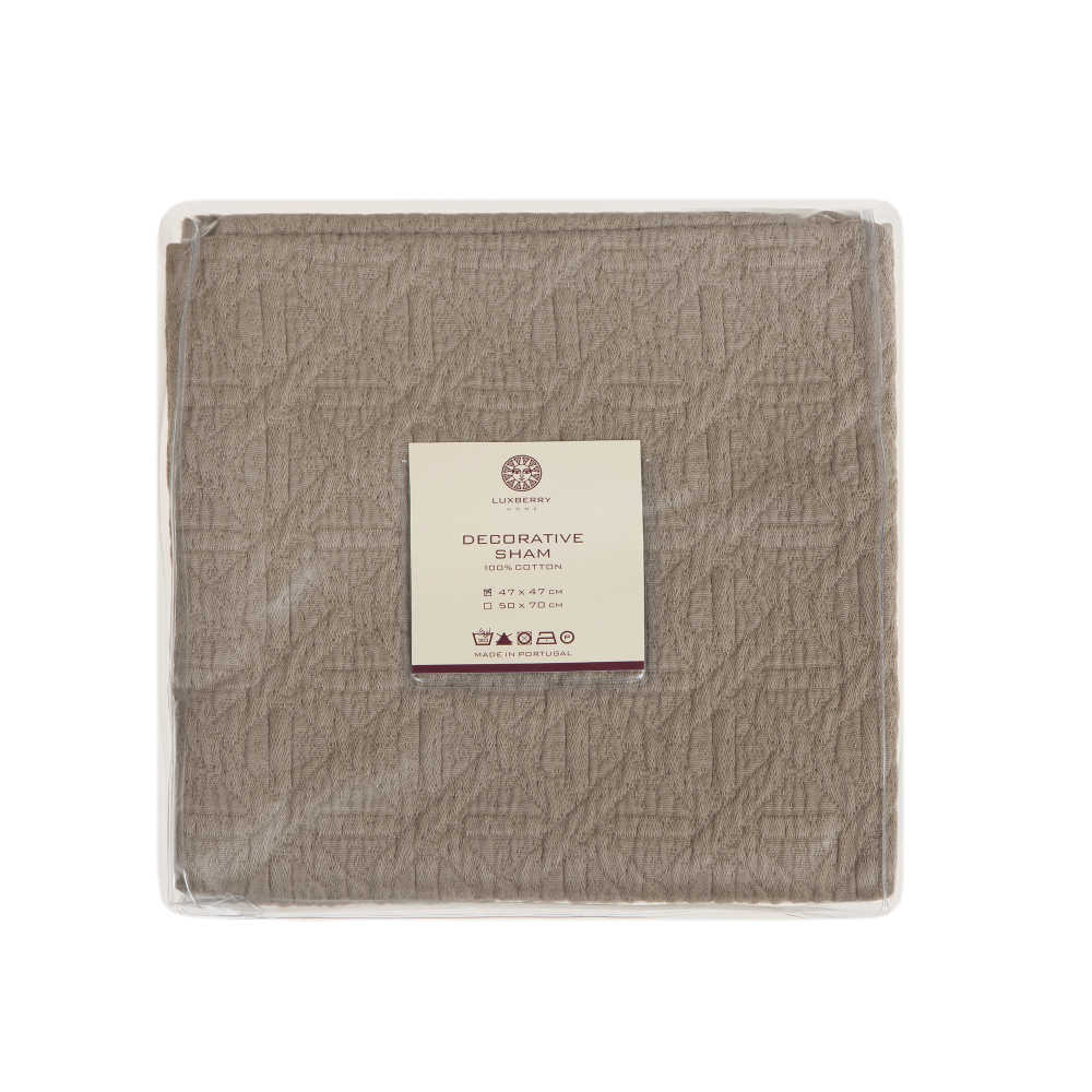 Покрывало 240x260 Luxberry Hamilton коричневое