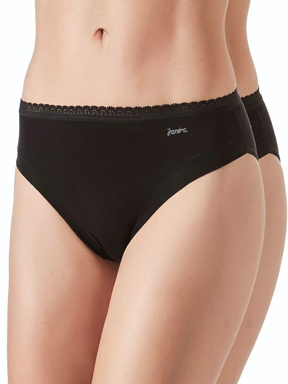 Комплект из 2 трусиков-слипов Esencial (Размер: L) (Цвет: черный)