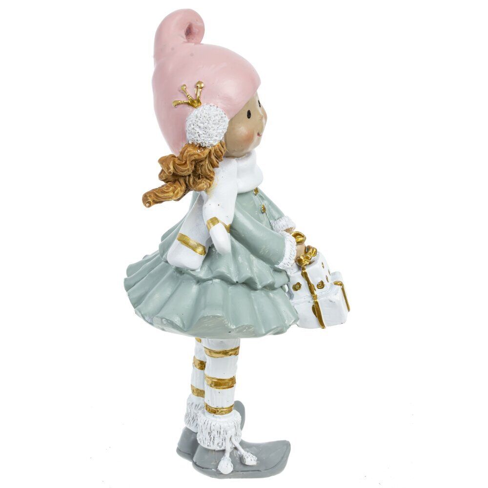 GAEM Фигурка декоративная "Мальчик/Девочка", L8 W8 H16 см, 2в.