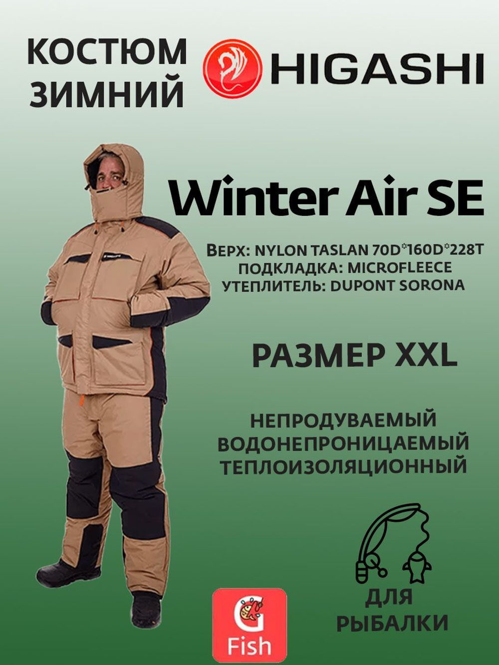 Зимний костюм рыболовный Winter Air SE