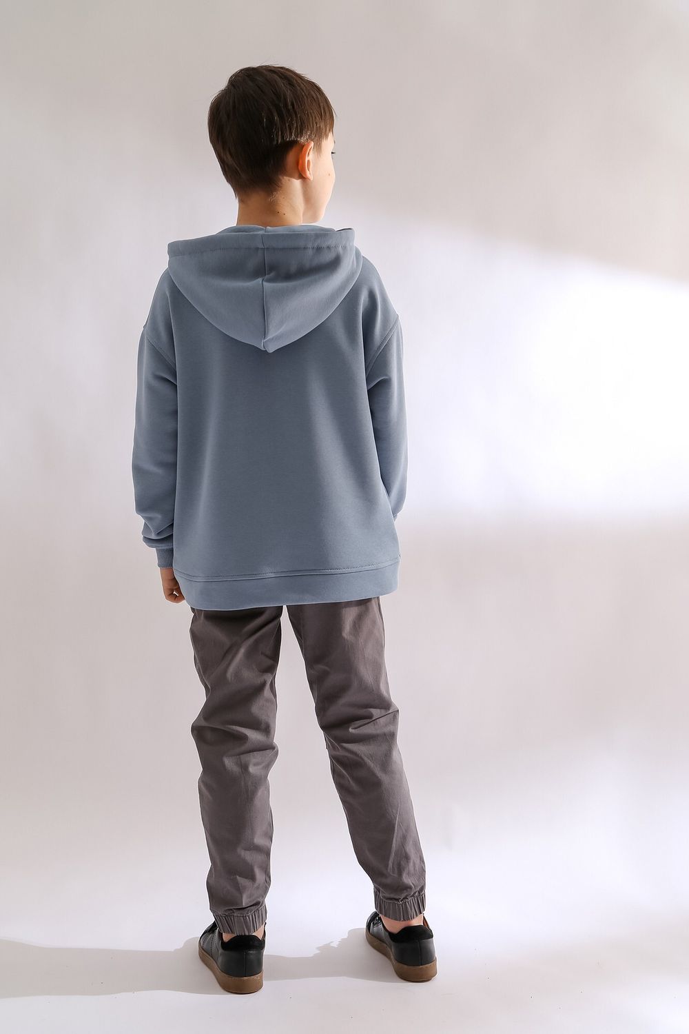 Толстовка детская Трек-3 Виотекс СЕРО-ГОЛУБОЙ