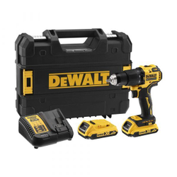 Аккумуляторная ударная дрель-шуруповерт DEWALT DCD709D2T-QW